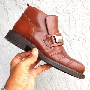Carlo Morandi (Italy) Men's Vintage Buckled Boot 🥾